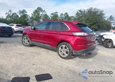 2017 Ford Edge Titanium from USA, damaged, VIN 2FMPK3K90HBB32073